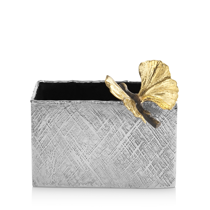 Michael Aram Butterfly Ginkgo Sugar Caddy In Silver
