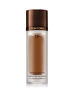 Tom Ford Traceless Soft Matte Foundation 11.5 Warm Nutmeg 1 oz/ 30 ml In 11.5 Warm Nutmeg (deep With Warm Golden Undertones)