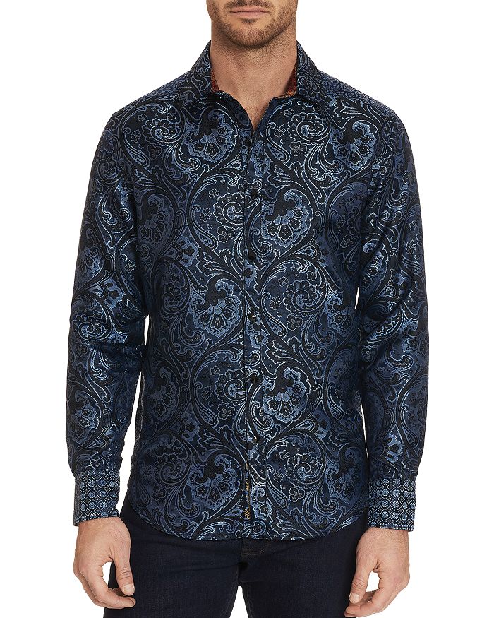 Robert Graham Nolan Silk Paisley Shirt | Bloomingdale's