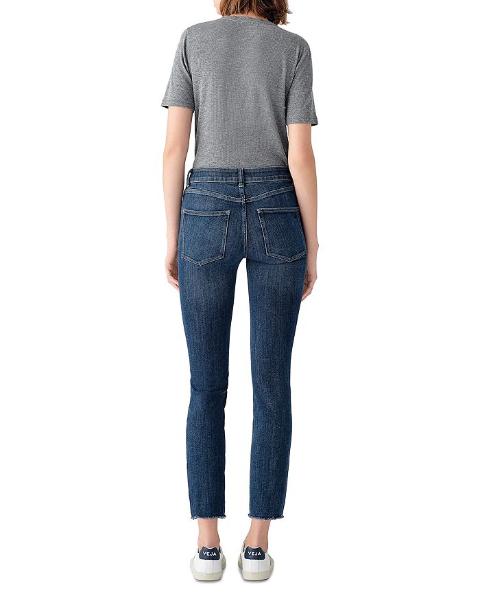 Shop Dl 1961 Mara Mid Rise Ankle Straight Jeans In Chancery