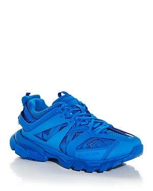 Balenciaga Men's Track Sneakers In Blue