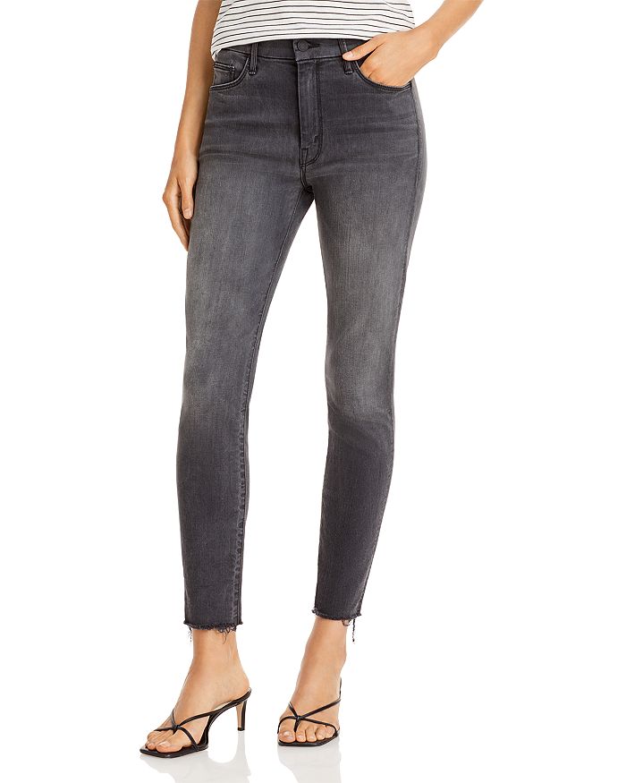 MOTHER HIGH-RISE CROPPED SKINNY JEANS IN LIGHTING UP LANTERNS,1411-180