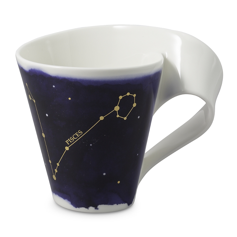 Villeroy & Boch New Wave Stars Pisces Porcelain Mug 300ml In Pisces