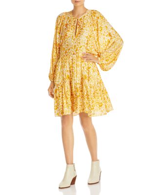 yellow professional dress