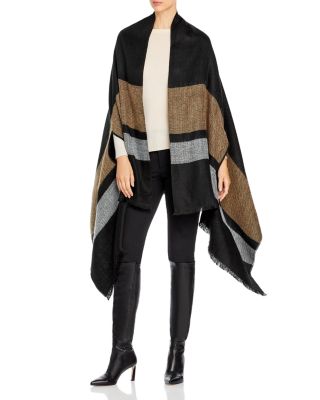 AQUA - Reversible Striped Cape - 100% Exclusive