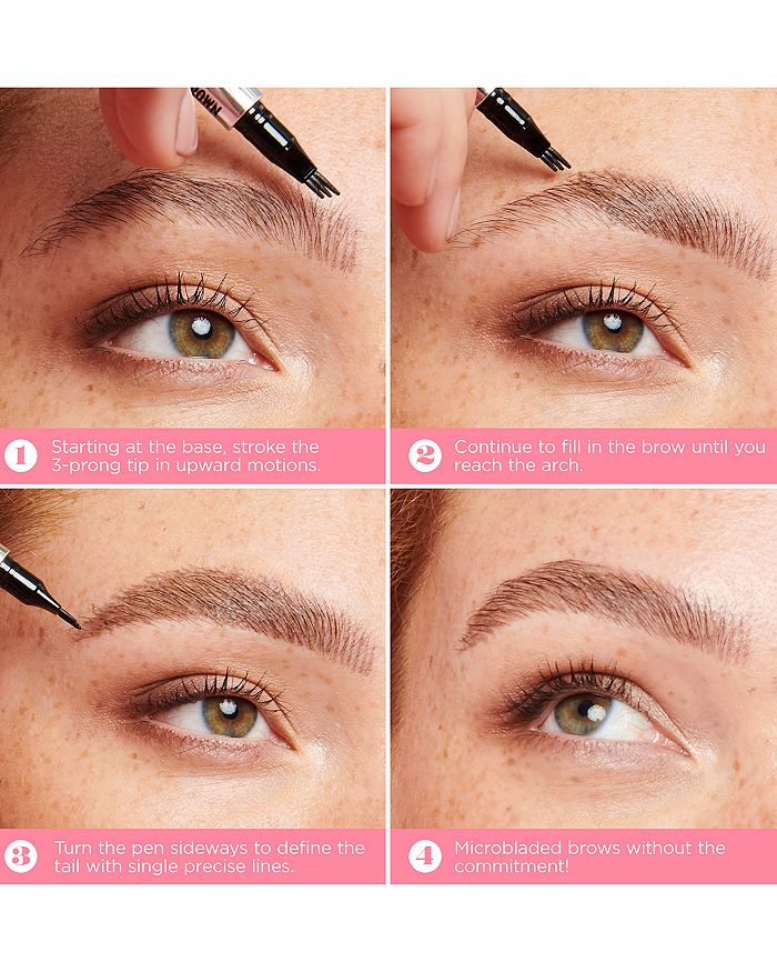 Shop Benefit Cosmetics Brow Microfilling Eyebrow Pen In Medium Brown