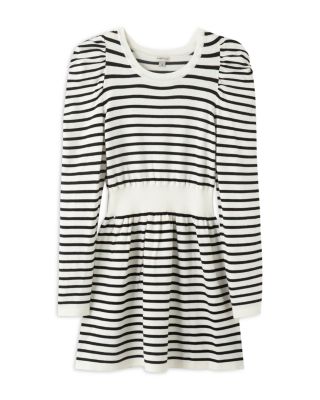 jersey knit dress with sleeves