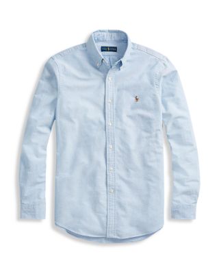 Long Sleeve Cotton Oxford Button Down Shirt - Classic & Slim Stretch Fits