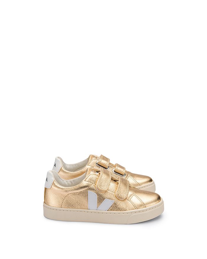 Shop Veja Girls' Esplar Sneakers - Walker, Toddler In Gold