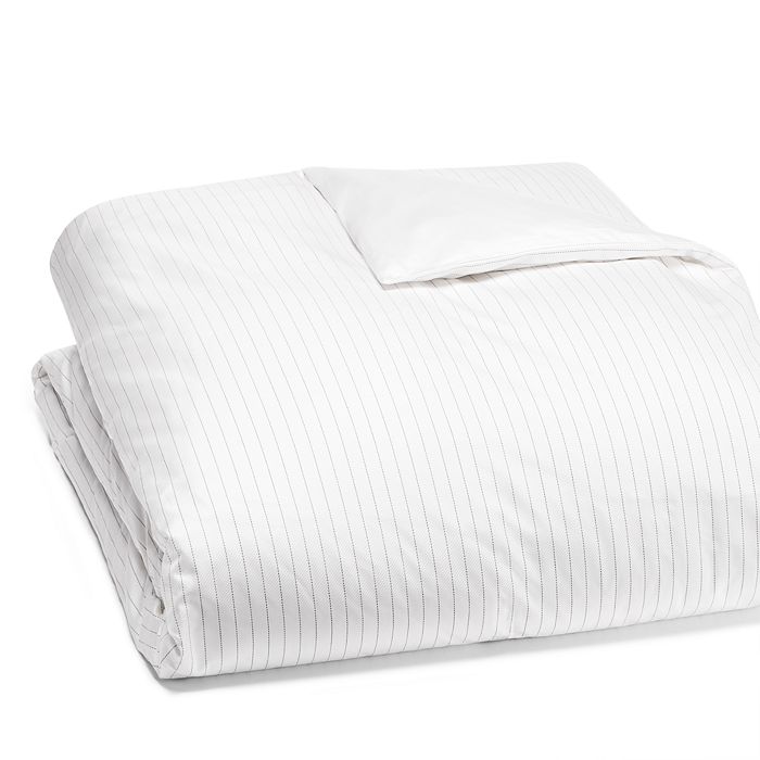 Frette Pinstripe Duvet Cover, Queen Bloomingdale's