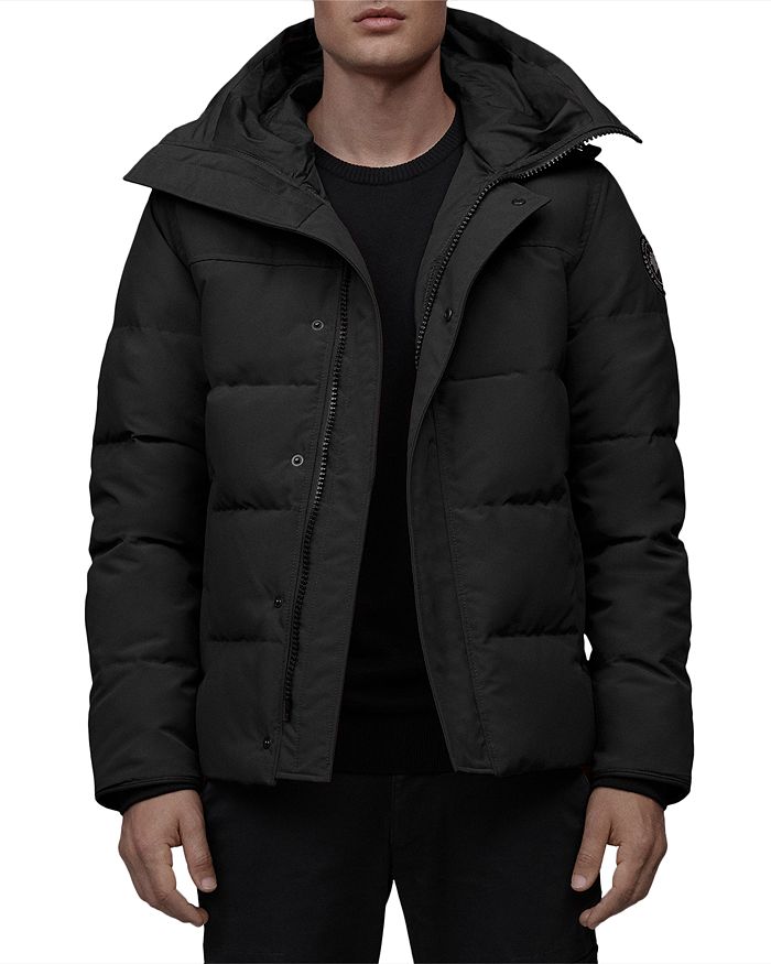 CANADA GOOSE BLACK DISC MACMILLAN QUILTED HOODED DOWN PARKA,3804MB