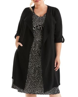 plus waterfall jacket