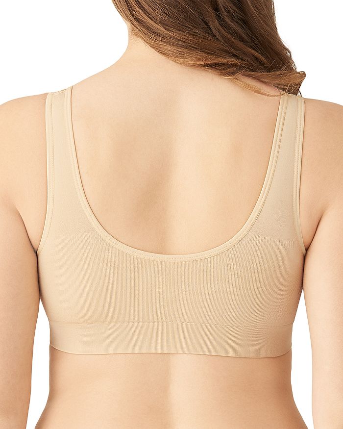 Shop Wacoal B.smooth Front Close Mastectomy Bralette In Sand