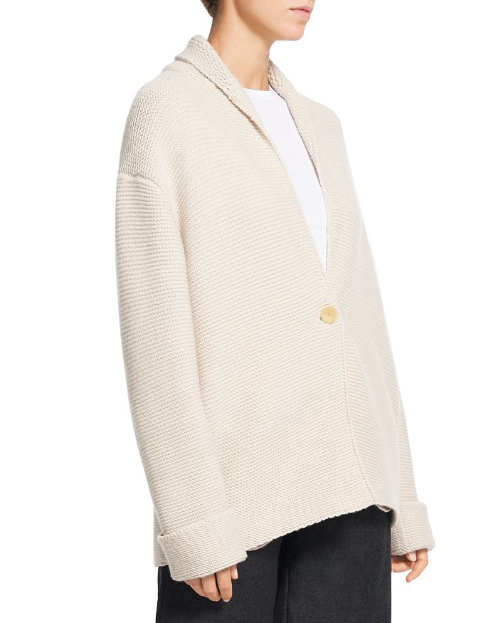 Theory Felted Button Cardigan | Bloomingdale's
