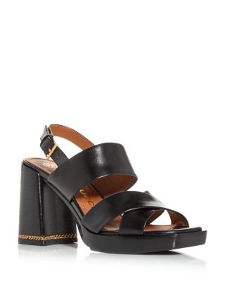 tory burch block heels sandals