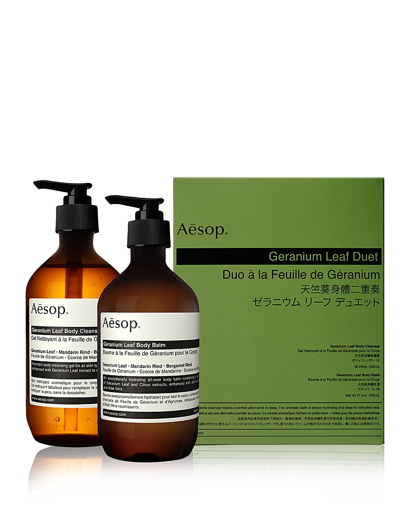Aesop Geranium Leaf Duet 2 X 500ml