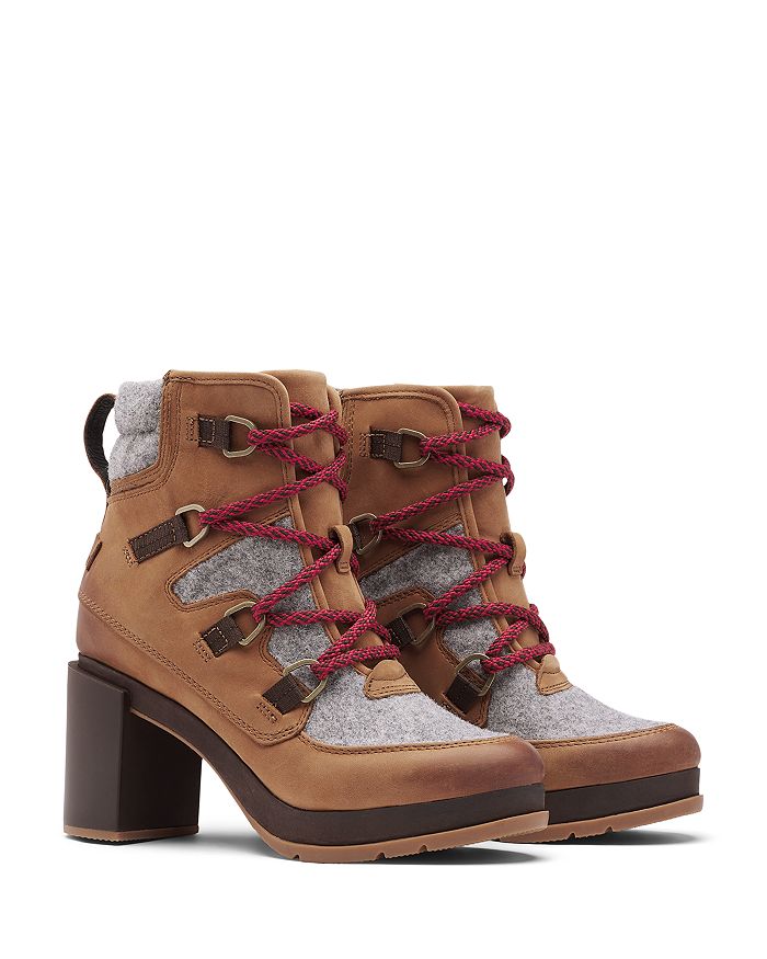 high heel sorel boots