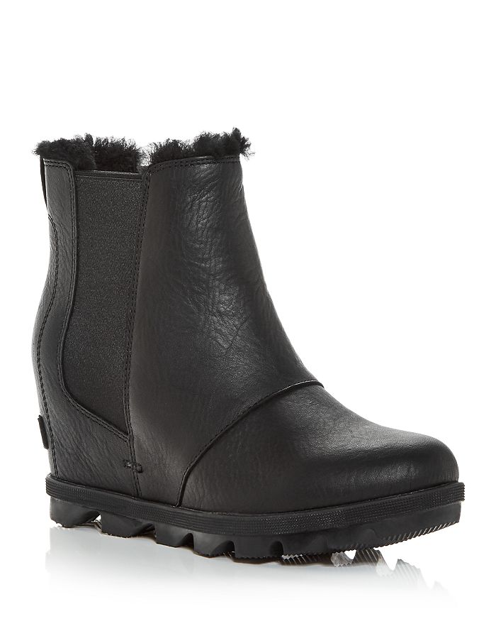 Sorel Women s Joan of Arctic Waterproof Shearling Hidden Wedge