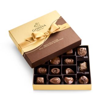 Godiva® Small Milk Chocolate Assortment, 15 Piece | Bloomingdale's