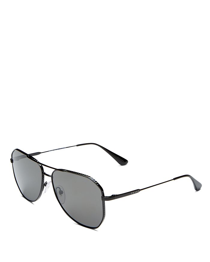Prada polarized best sale aviator sunglasses