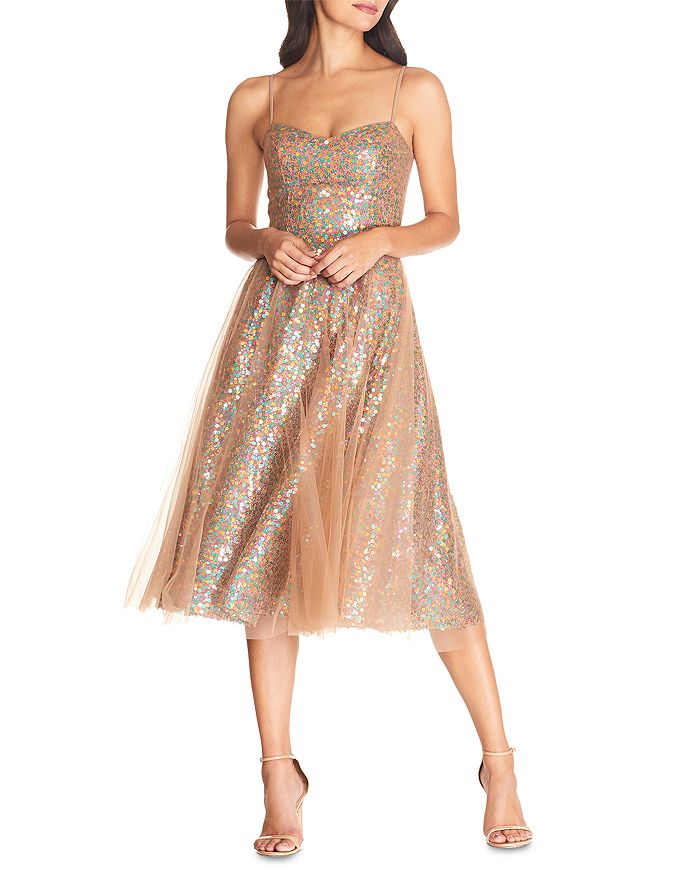 Dress the Population Ensley Sequined Dress Bloomingdale's