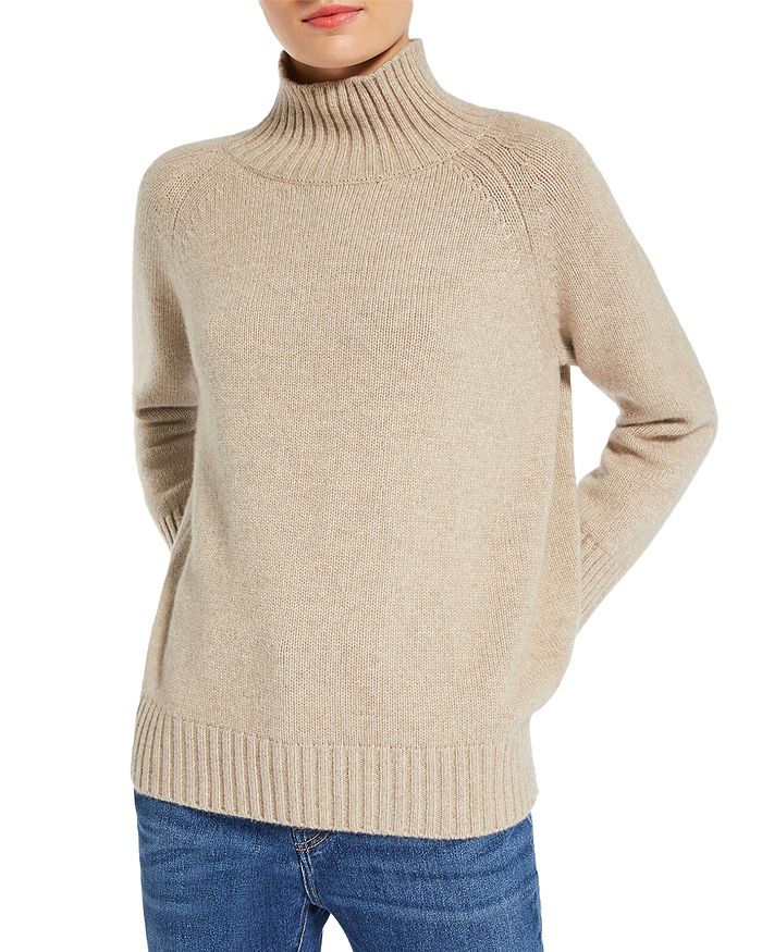 Weekend Max Mara Banfy Turtleneck Sweater In Beige | ModeSens