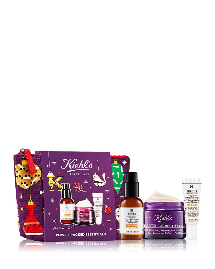 KIEHL'S SINCE 1851 1851 POWER PACKED ESSENTIALS GIFT SET ($148 VALUE),S44108