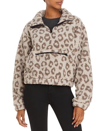 Conventie Masaccio Verbeteren AQUA Leopard Print Sherpa Fleece Jacket - 100% Exclusive | Bloomingdale's