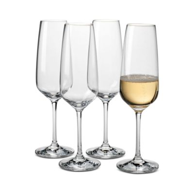 Voice Basic Champagne Flutes, Set of 4