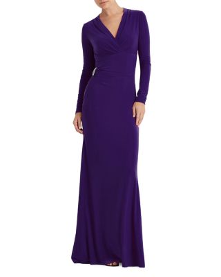 ralph lauren purple dress