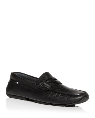 Bally Men's Pavel Penny Loafers - Black - Size 11.5