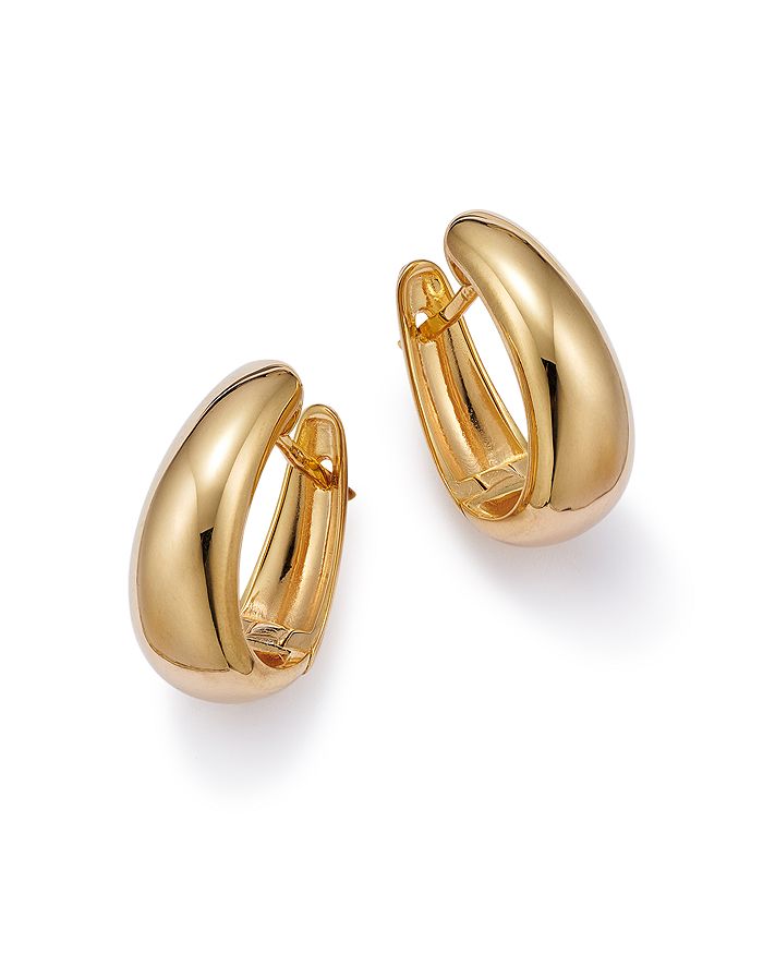 Bloomingdale's - Graduated Small Hoop Earrings in 14K Yellow Gold - 100% Exclusive