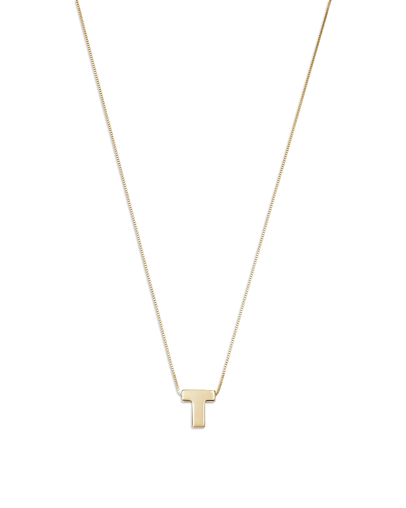 Bloomingdale's Initial Pendant Necklace In 14k Yellow Gold, 16 - Exclusive