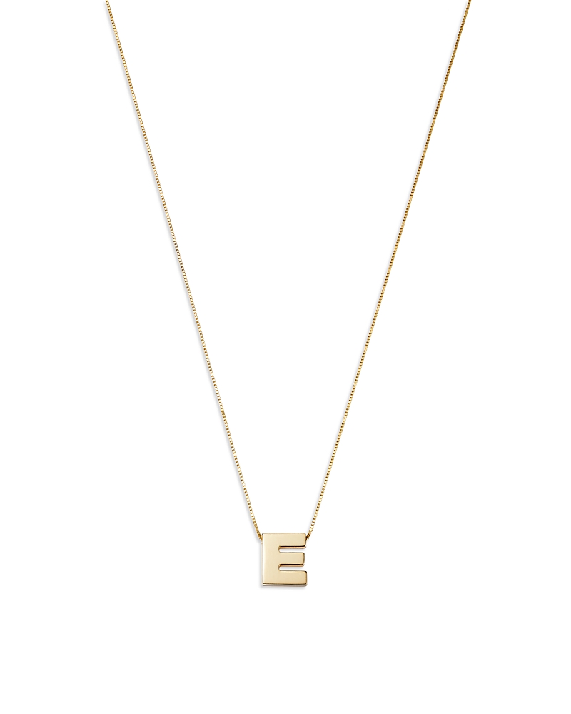 Bloomingdale's Initial Pendant Necklace In 14k Yellow Gold, 16 - Exclusive