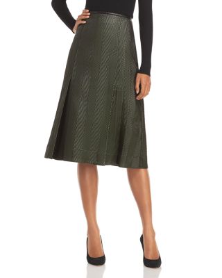 herringbone a line skirt