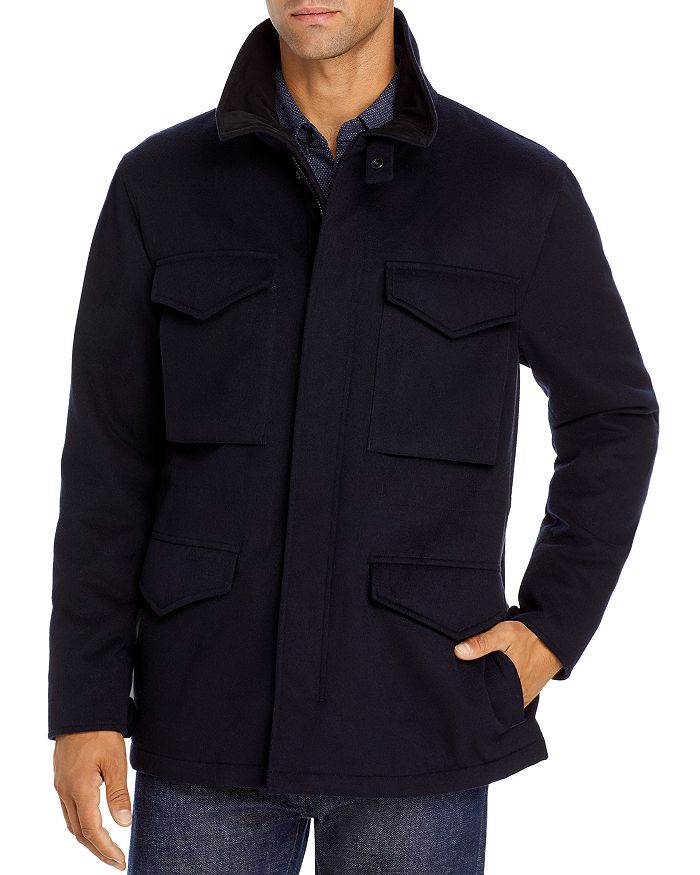 Slim fit field jacket deals