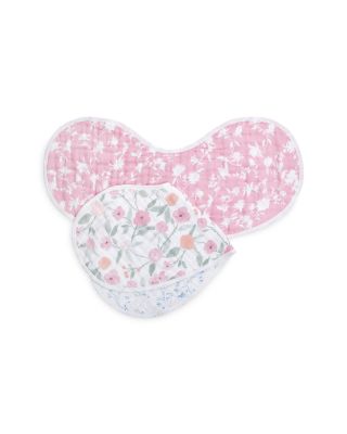 Aden and Anais 2 Pk. Classic Printed Burpy Bibs