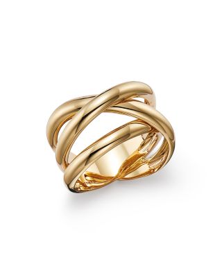 Bloomingdale's Made in Italy Woven Ring in 14K Yellow Gold - 100% Exclusive