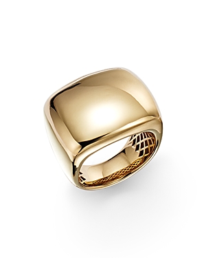 Alberto Amati 14K Yellow Gold Polished Square Signet Ring - 100% Exclusive