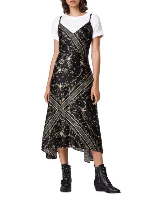 bloomingdales slip dress