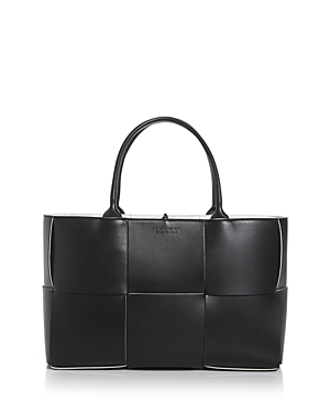 Bottega Veneta Arco Tote In Black/white