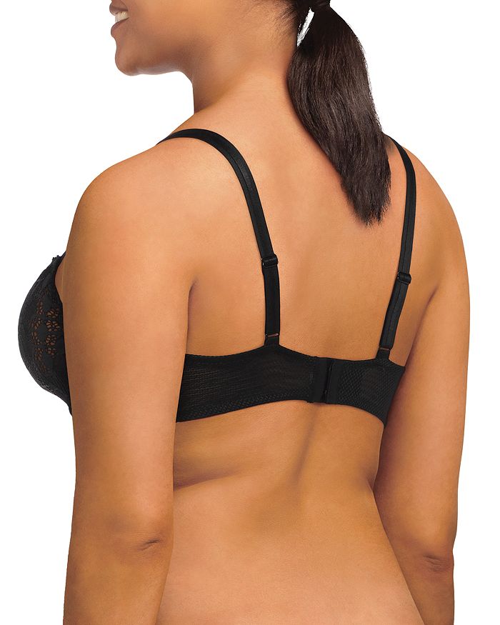 Shop Chantelle Day To Night Lace Unlined Demi Bra In Black