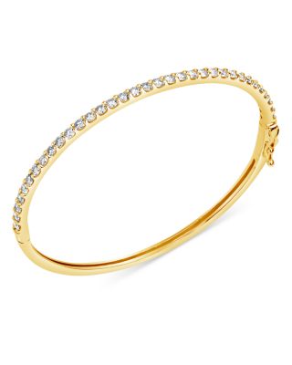 Bloomingdale's Fine Collection - Diamond Bangle Bracelet in 14K Yellow Gold, 1.0 ct. t.w. - Exclusive