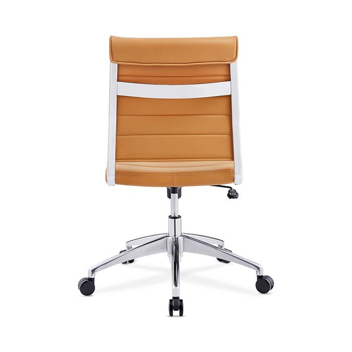 Modway Jive Armless Mid Back Office Chair In Tan