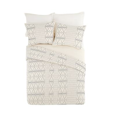 Geo Tick Cotton Bedding Collection