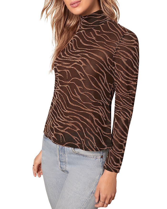 BB DAKOTA BB DAKOTA x STEVE MADDEN Gilt Trip Metallic Top
