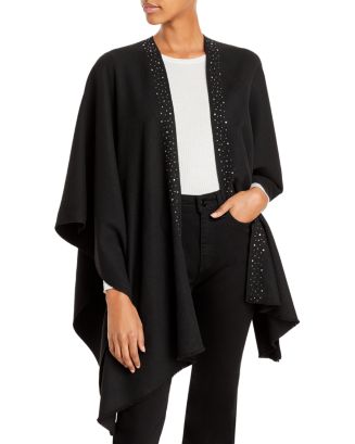 Fraas Rhinestone Ruana - Exclusive | Bloomingdale's
