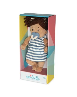 Baby Stella Beige with Brown Hair 15" Soft First Baby Doll - Ages 12 Months+