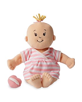 Manhattan Toy - Baby Stella Peach Soft Nurturing First Baby Doll - Ages 12 Months+