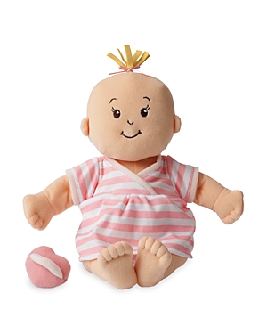 Manhattan Toy Baby Stella Peach Soft Nurturing First Baby Doll - Ages 12 Months+